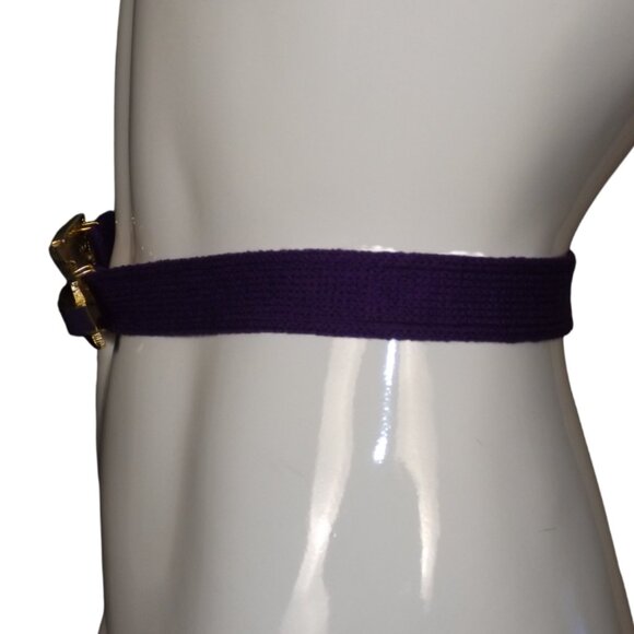 Purple Knit Belt, 32\